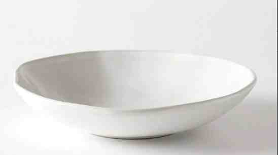 SET X 2 PLATOS HONDO IRREGULAR GREY 20CM